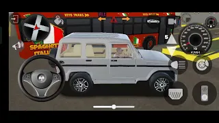 3D car simulator game l Mahindra Balero l Driving in India l car games 2024 l Nitin gaming studio