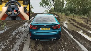 BMW X6 M | Realistic offroading - Forza Horizon 4 | Logitech g29 gameplay