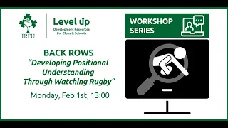 Back Rows - Level Up Player Workshop