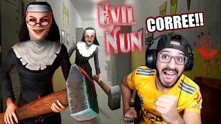 LA MONJA LOCA ME ATRAPA | Evil Nun Maze Capitulo 1 Elevador del Terror | Juegos Luky