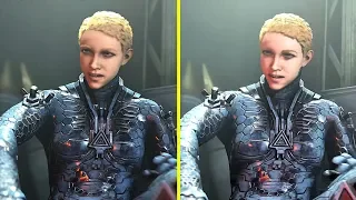 Wolfenstein Youngblood Story Trailer vs RTX Bundle Trailer Early Graphics Comparison