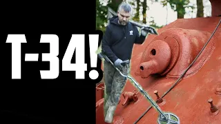 TANK HUNTER # 33 T-34-85! Czołg który zaskoczył nas swoją historią!