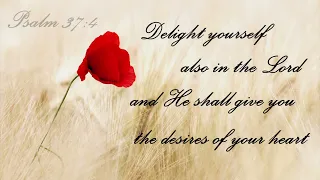 PSALM 37:4 - DELIGHT YOURSELF (SS30)