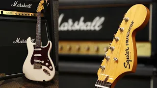 $449 Squier Classic Vibe VS $1499 Fender American Professional II