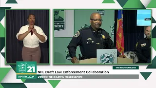 2024 NFL Draft Public Safety Press Conference