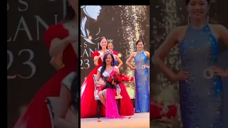 Miss Nagaland 2023 Winner 👑 || Crowning Moment "Hikali Achumi" #shorts #tutorial #missnagaland