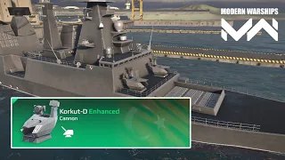 Strong and Easy to use cannon in tier2 : Modern Warships