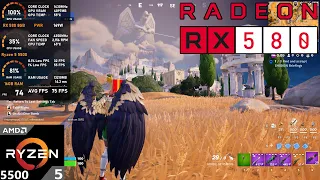 RX 580 8GB | Fortnite Chapter 5 Season 2 - 1080p Low, Medium, High, Epic