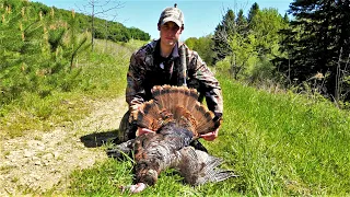 2020 SPRING GOBBLER Season - GET TO COVER NOW!! Andrew TAGGED OUT! Turkey Hunting Pennsylvania