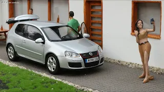 1:18 Volkswagen Golf V GTi 2005 - Norev [Unboxing]