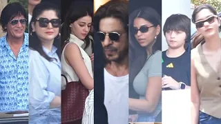 Shahrukh Khan, Suhana Khan, Ananya Pandey And Other Celebs Spotted At Kalina Airport