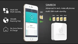 4G SIMBOX 4SIM extend for iOS and Android ,no roaming abroad.