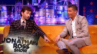 Cristiano Ronaldo Gifts David Tennant His Fine Leather Shoes | The Jonathan Ross Show