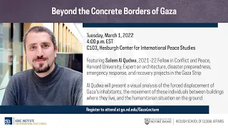 Beyond the Concrete Borders of Gaza