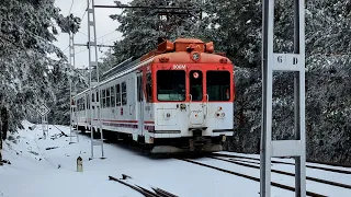 Trenes por el Ferrocarril Cercedilla - Cotos y vistas desde el interior del tren.🚞🛤️ Renfe serie 442