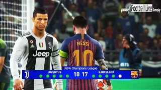 PES 2019 | Juventus vs Barcelona | Final UEFA Champions League (UCL) | Penalty Shootout