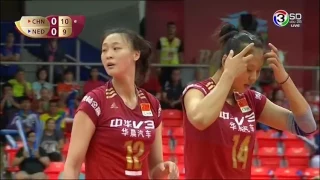 China vs Netherlands   2016 FIVB Volleyball World Grand Prix