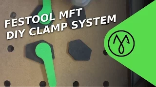 Festool MFT DIY Lever Cam Clamping System