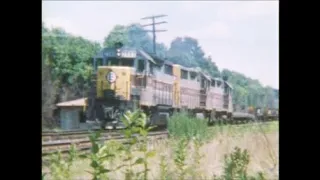 Erie Lackawanna, East end 1970's  Bergen County, Mainline, Lackawanna Cut off. "CLASSIC SERIES"