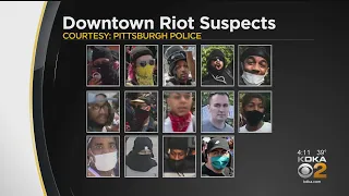 Pittsburgh Police Seeking To Identify 14 People In Connection With Downtown Riots