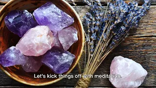 Amethyst Quartz Crystal-The Chakra Connection.