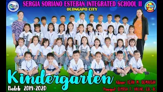 SSEIS II Kindergarten Moving Up Ceremony (virtual graduation) S.Y. 2019-2020, Olongapo City