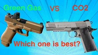 Green Gas VS CO2 || Choosing your first airsoft pistol