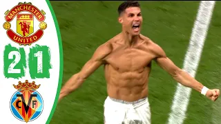 Cristiano Ronaldo vs Villarreal 29 09 2021 HD 1080i