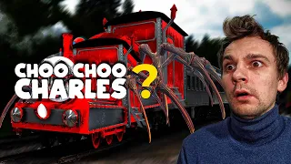 When You See CHOO CHOO CHARLES Train at Abandoned Railroad Track, RUN AWAY QUICK! SCARY