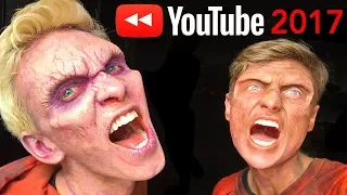 TURN INTO ZOMBIES!! YouTube Rewind Behind the Scenes 2017 | #YouTubeRewind