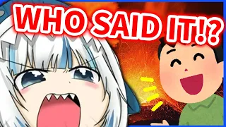 Gura gets ROASTED a New Name by Chat【Gawr Gura / HololiveEN】