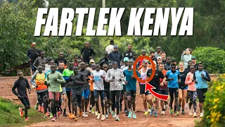 KENYAN FARTLEK: THE HARDEST TRAINING | Kenya Training Camp