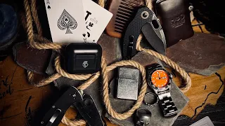 My 2024 EDC | EDC Pocket Dump | What am I Carrying ♠️☠️♠️ #edc #knife #edcsunday #pocketdump