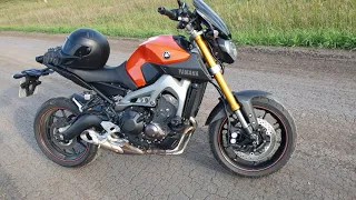 Yamaha MT 09 2014г. мнение новичка....