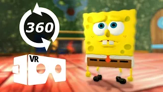 🍌 360 video | SpongeBob SquarePants VR Battle for Bikini Bottom Rehydrated 3D Game Part 1 New