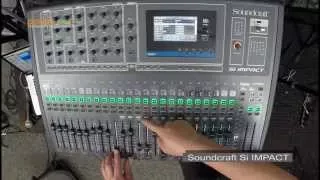 Soundcraft Si IMPACT - TEST cz.3 - optymalizacja warstwy miksu