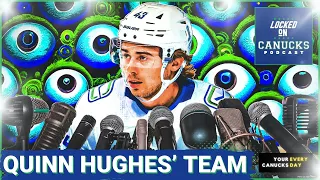 Why Quinn Hughes was the ONLY choice for captain of the Vancouver Canucks #canucks #nhl