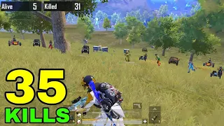 35 KILLS - NEW WORLD RECORD in SEASON 19!! | 35 KILLS vs SQUADS | PUBG KR #WANKYSGAMING