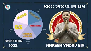 Crack SSC CGL 2024 Best Mathod In 6-7 Months Strategy By Rakesh Yadav Sir||Careerwill App||