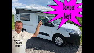 ROMAHOME R20 CITROEN BERLINGO REVIEW BY CAMPER NERD 🚐 ANTONY VALENTINE 🕺