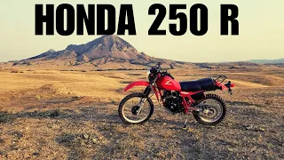 Honda XL 250r 1983 dirt bike ride in Sturgis Full Throttle Saloon