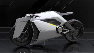 Aether Concept Electric Motorcycle | Concept Vehicle 82