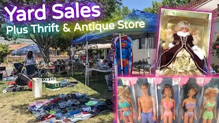 Yard Sale, Thrift Store & Antique shopping