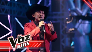 José David sings ‘De rodillas te pido’| The Voice Kids Colombia 2021