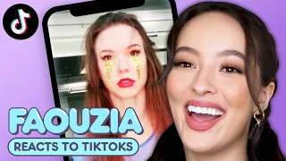 FAOUZIA Reacts to TikTok Covers of Her Songs | TikTok Reacts