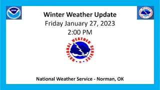 Winter Weather Update-January 27, 2023