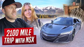 BUYING A NEW NSX AND IMMEDIATELY DRIVING 2,100 MILES!