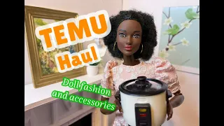 TEMU Haul: Unboxing doll fashion and accessories