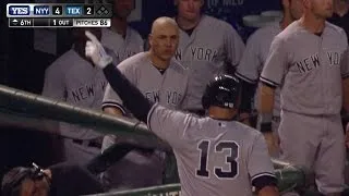 A-Rod blasts solo homer on 40th birthday