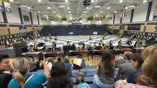 Pasadena Memorial High School Indoor Drumline- TCGC Indoor Percussion Area